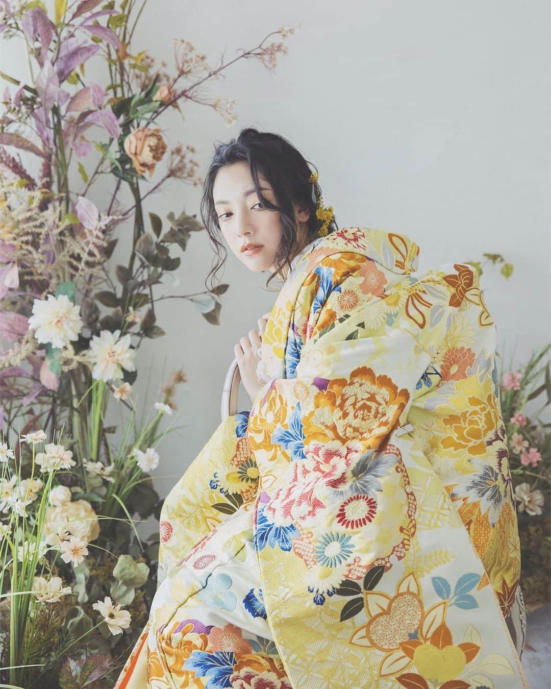 CLAIREのインスタグラム：「花嫁さまの今この時にしかない、美しい瞬間を残すこともクレールは大切にしています。 ・ @clairebridalstudio」