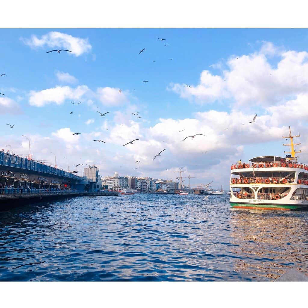 竹内里奈さんのインスタグラム写真 - (竹内里奈Instagram)「🇹🇷イスタンブールは、 物流の中心で大きな船がたくさん行き交う港町⚓️活気があって、でも海は綺麗で、街並みが素敵で‥‥💕 とても気に入りました😍✨ 月曜日からお仕事がんばろう😆🤲 #トルコ旅行 #イスタンブール #港町 #綺麗な街並み #海外旅行 #旅行好きな人と繋がりたい #女子旅 #トルコ好き #アナウンサー #フリーアナウンサー #竹内里奈」9月8日 23時21分 - rina.takeuch