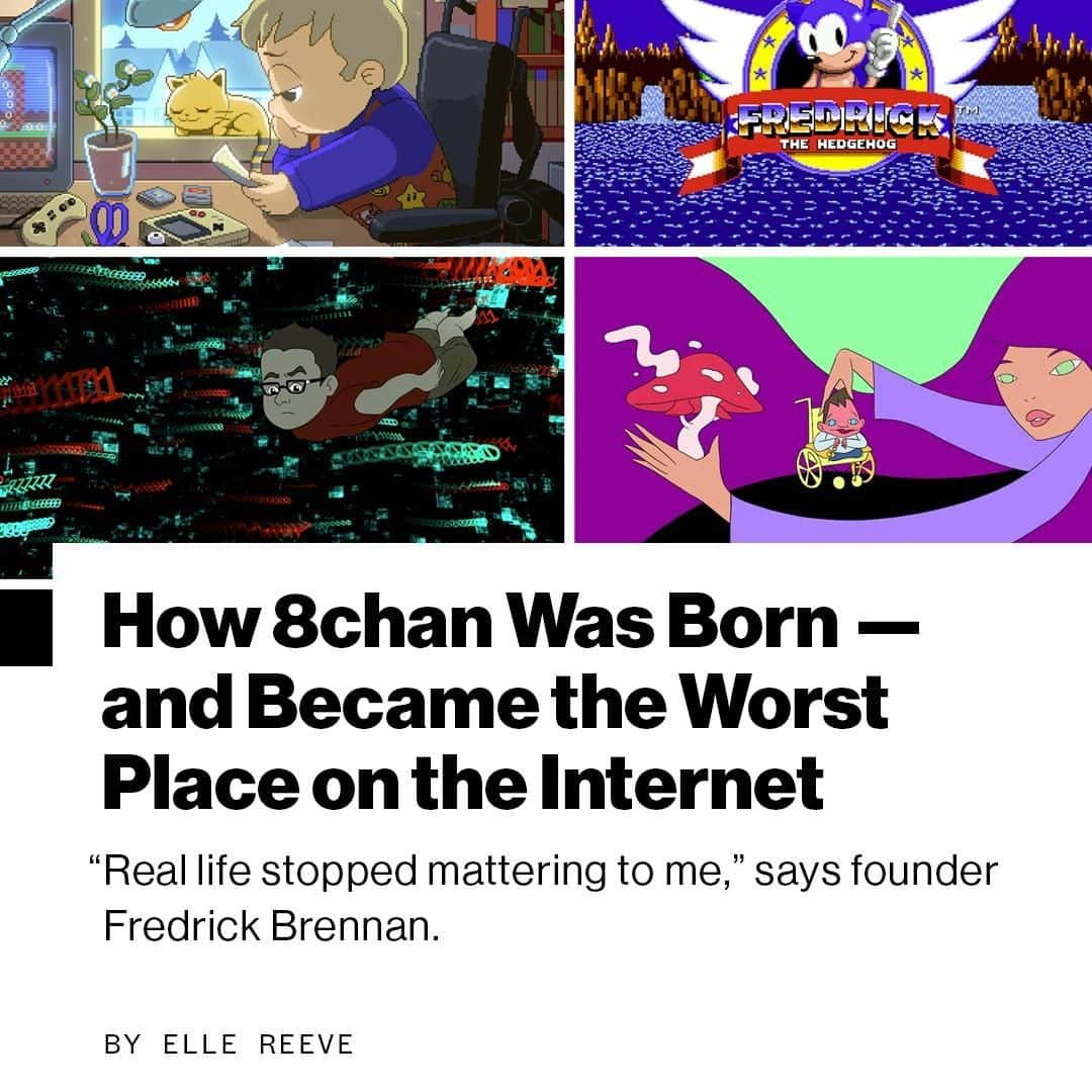 VICEさんのインスタグラム写真 - (VICEInstagram)「How did 8chan become a place where Nazis thrive, mass shooters post their manifestos, and users celebrate those shooters in real-time? ⁠ ⁠ This is how it was born—and became the worst place on the Internet. Link in bio for @vicenews's special, '8chan: Hate and the Internet.'」9月9日 0時00分 - vice