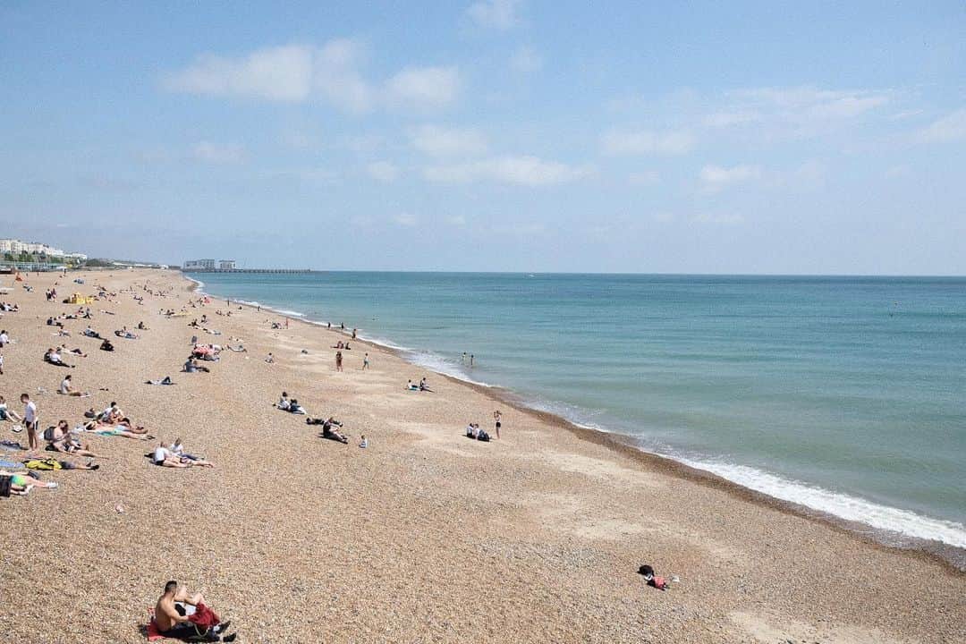 KUNIKAのインスタグラム：「Best memories of Brighton... 👒 #london #brighton」