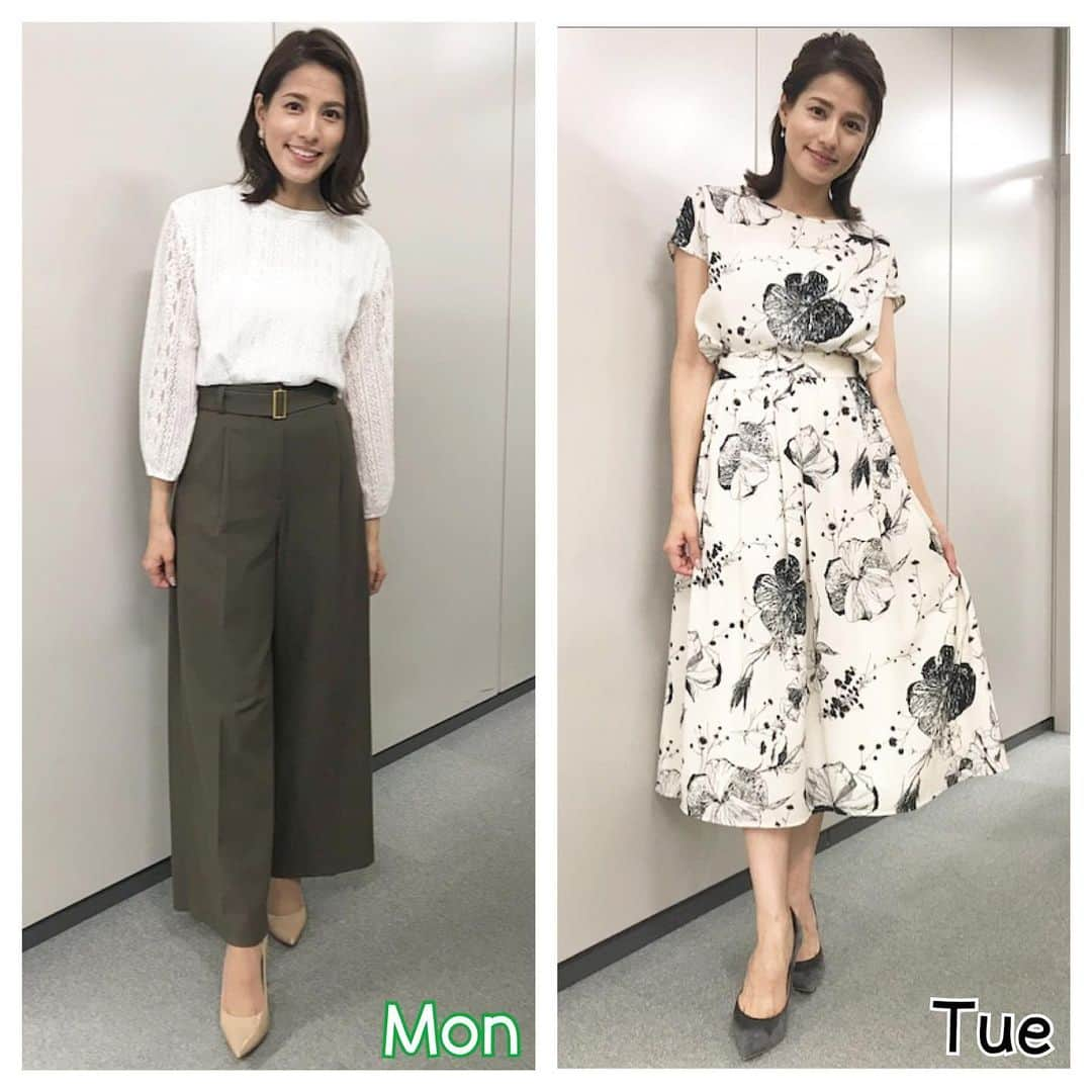 永島優美さんのインスタグラム写真 - (永島優美Instagram)「* 👗Weekly Coordinate（9/2-）👠 * 先週のめざまし衣装。 やっぱりこの青が好きです🐳♡ * - - - - - - - - - - - - - - - - - - - - - - - 👗#weeklyコーデ （Mon＆Tue ▶︎ Wed＆Thu ▶︎ Fri＆Sun） #coordinate #めざましテレビ #ジャンクスポーツ 今夜のジャンクは「女子バレーボールSP」🏐 お楽しみください✨」9月8日 16時16分 - yuumi_nagashima