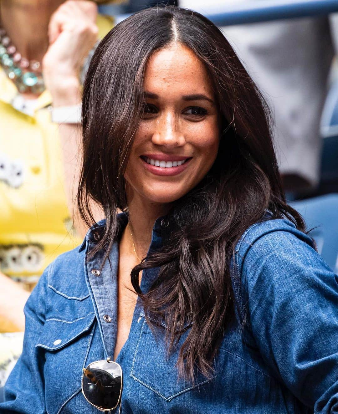 ELLE UKさんのインスタグラム写真 - (ELLE UKInstagram)「Meghan Markle just watched BFF @serenawilliams in the US Open final and judging by her facial expressions it was a pretty intense game ➡️ LINK IN BIO #meghanmarkle」9月8日 16時32分 - elleuk