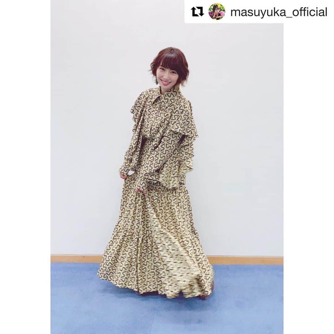 のインスタグラム：「#atsushinakashima #アツシナカシマ @masuyuka_official」