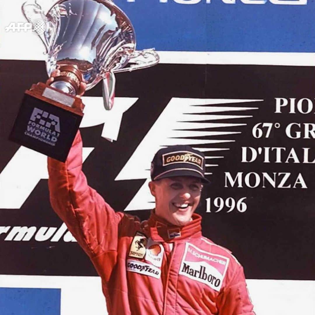 ミハエル・シューマッハさんのインスタグラム写真 - (ミハエル・シューマッハInstagram)「GP Italia 1996: la prima vittoria di Michael a Monza con la @scuderiaferrari.  September 8th, 1996, marks Michael's first win of the @f1 Monza GP for Ferrari. Am 8. September 1996 gewinnt Michael das erste Mal den GP im @autodromonazionale_monza mit Ferrari. #TeamMichael」9月8日 16時59分 - michaelschumacher