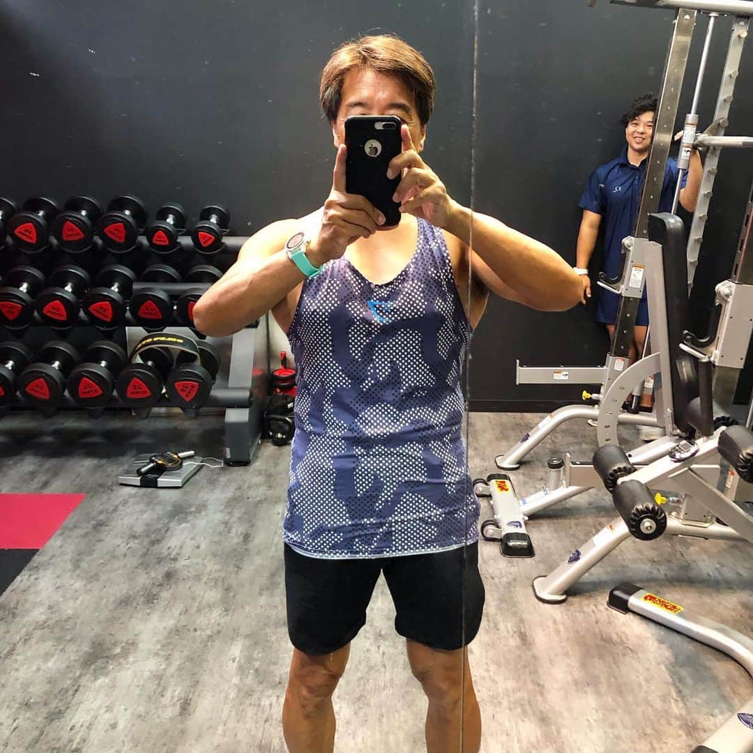 Isseki Nagaeさんのインスタグラム写真 - (Isseki NagaeInstagram)「Like a instagramer 😂😂 #training #muscle #instagramer #筋トレ  インスタグラマー風に撮ってみた。笑」9月8日 17時05分 - isseki_nagae
