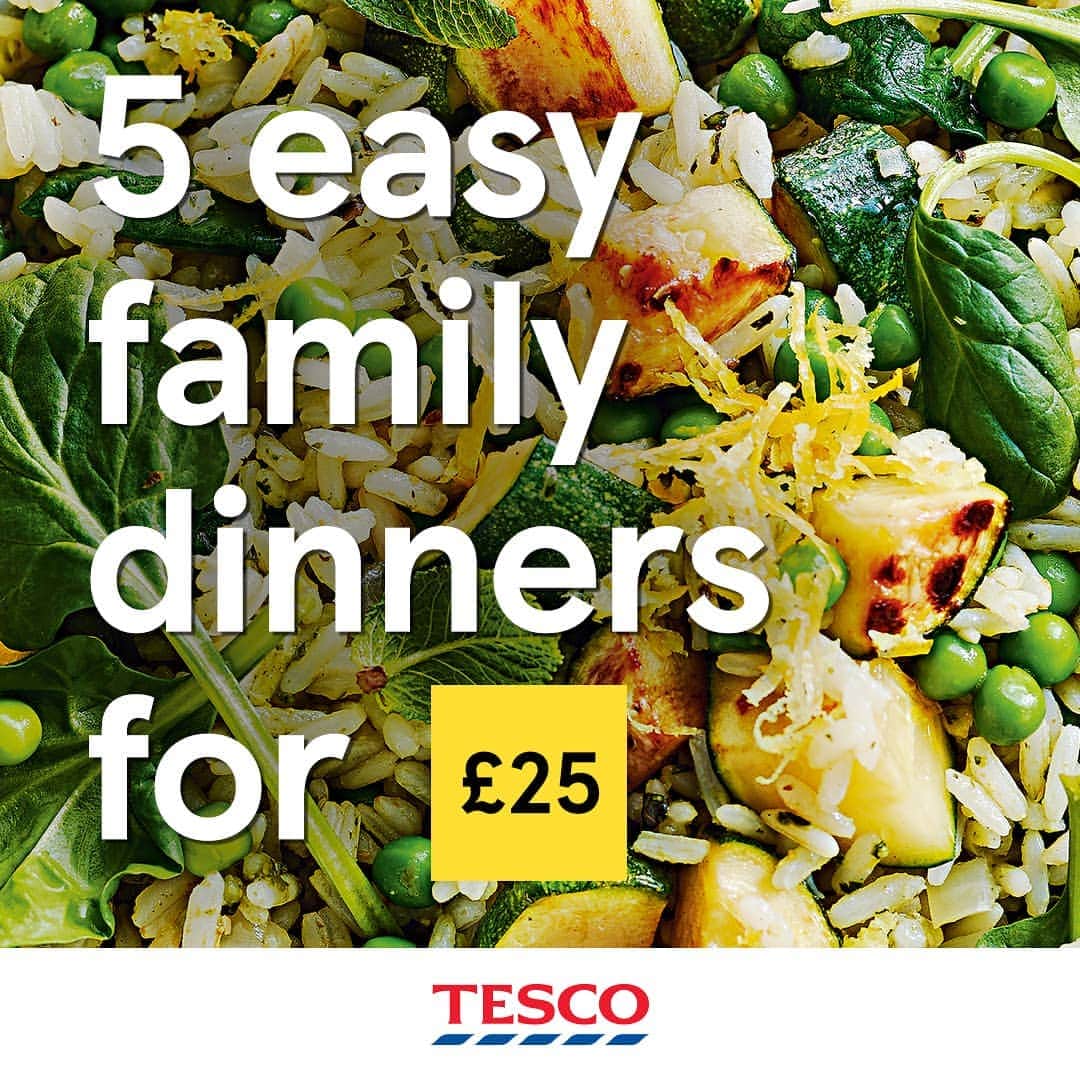 Tesco Food Officialさんのインスタグラム写真 - (Tesco Food OfficialInstagram)「This week is looking pretty delicious. Plan 5 flavoursome family dinners for only £25. Search 5 easy family dinners on Tesco Real Food (link in bio) for everything you need. #Family #FamilyMeals #Food #MealPlanning #midweekmealmagic」9月8日 19時05分 - tescofood