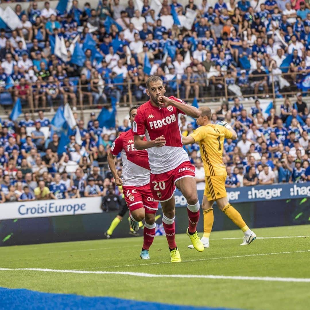 ASモナコさんのインスタグラム写真 - (ASモナコInstagram)「🔙 But ⚽️ & Célébration 💪 By @islamslimani09 👌」9月8日 19時22分 - asmonaco