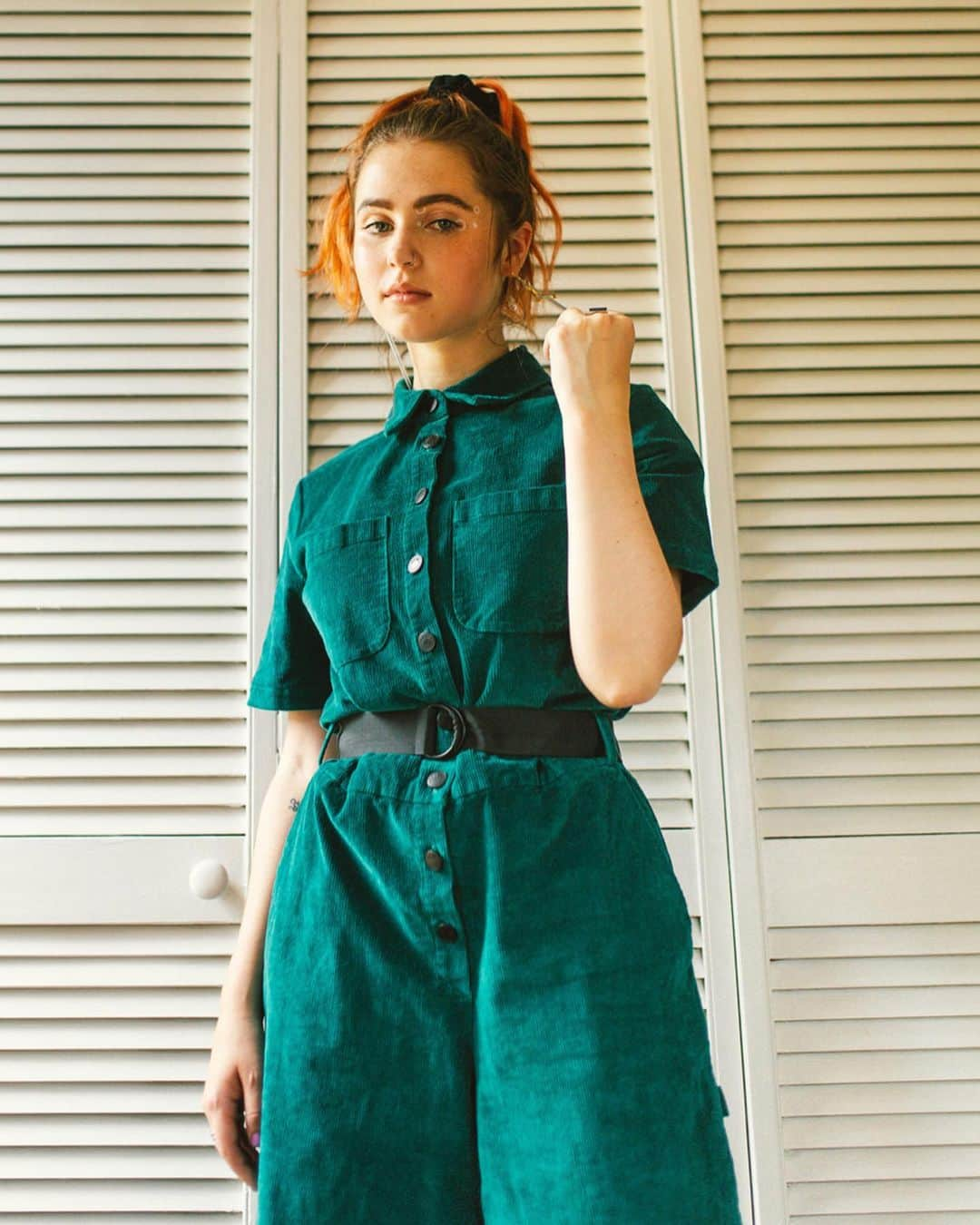 レイジー・オーフさんのインスタグラム写真 - (レイジー・オーフInstagram)「@Clairo wearing AW19 for @coupdemain 🥒」9月9日 0時57分 - lazyoaf