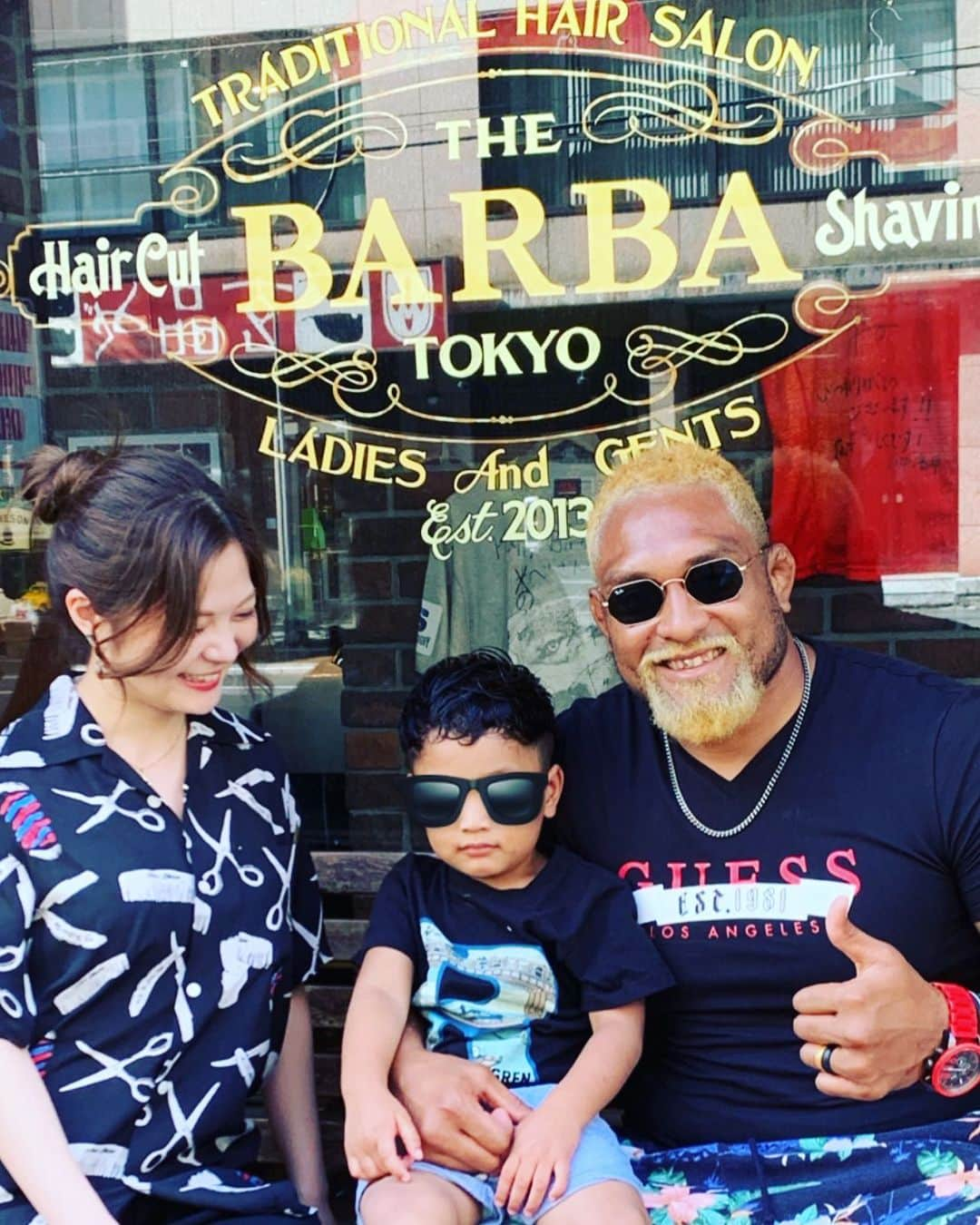 中島イシレリさんのインスタグラム写真 - (中島イシレリInstagram)「長男のヘアカット✂︎ #thebarbatokyo  @thebarbatokyo  #中島イシレリ #isilelinakajima #nakajimaisileli」9月8日 19時40分 - nakajima_isileli