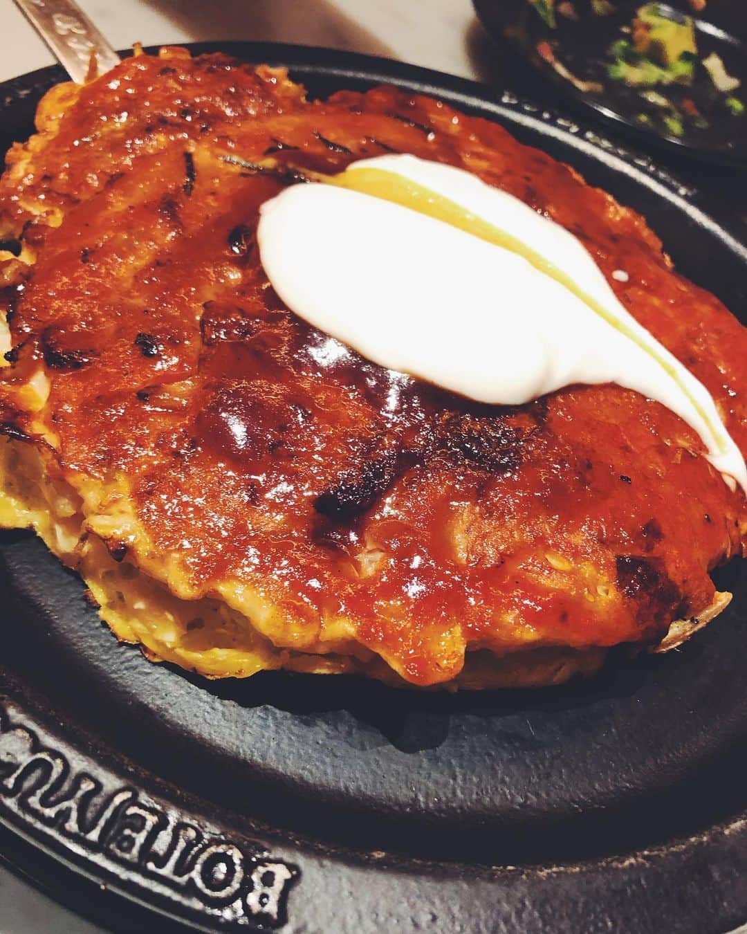 尾形沙耶香さんのインスタグラム写真 - (尾形沙耶香Instagram)「#okonomiyaki  #takoyaki  #こなもの大好き 🙌」9月8日 21時39分 - sayakaogata