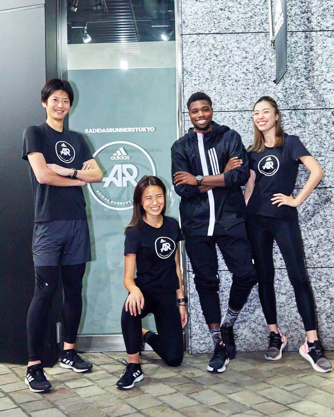 岩崎志保のインスタグラム：「👑👑💗✨ . #tb #NoahLyles #adidasRunners #adidasRunnersTokyo #世界陸上」