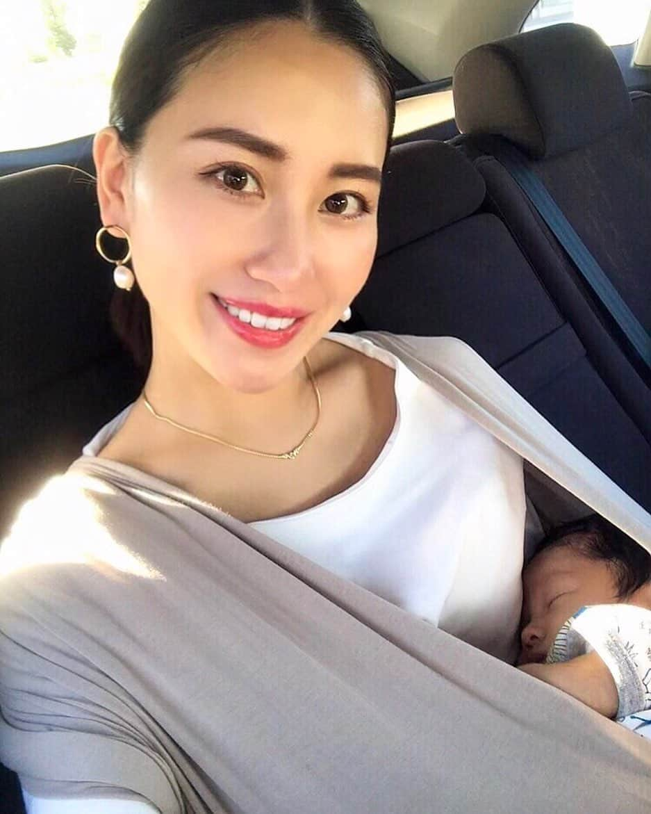 Ayaさんのインスタグラム写真 - (AyaInstagram)「1ヶ月検診へ❤️ . . @konny.jp の抱っこ紐デビュー しました💛💛👶爆睡。。 #1ヶ月検診#男の子ママ#抱っこ紐#konny抱っこ紐」9月9日 8時59分 - aya__fit