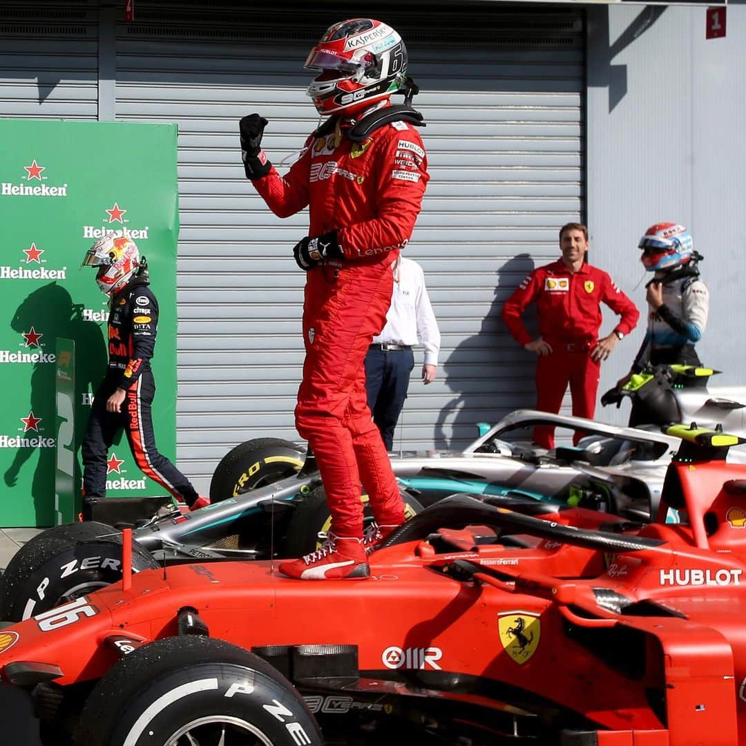 ウブロさんのインスタグラム写真 - (ウブロInstagram)「@Charles_leclerc claims second successive win in #Ferrari's home race at #Monza! He becomes the first Ferrari driver to triumph at Monza since 2010. Congratulations @scuderiaferrari! 🏆#HublotFerrari #EssereFerrari #P1 #F1 @ricardoguadalupe」9月9日 1時05分 - hublot