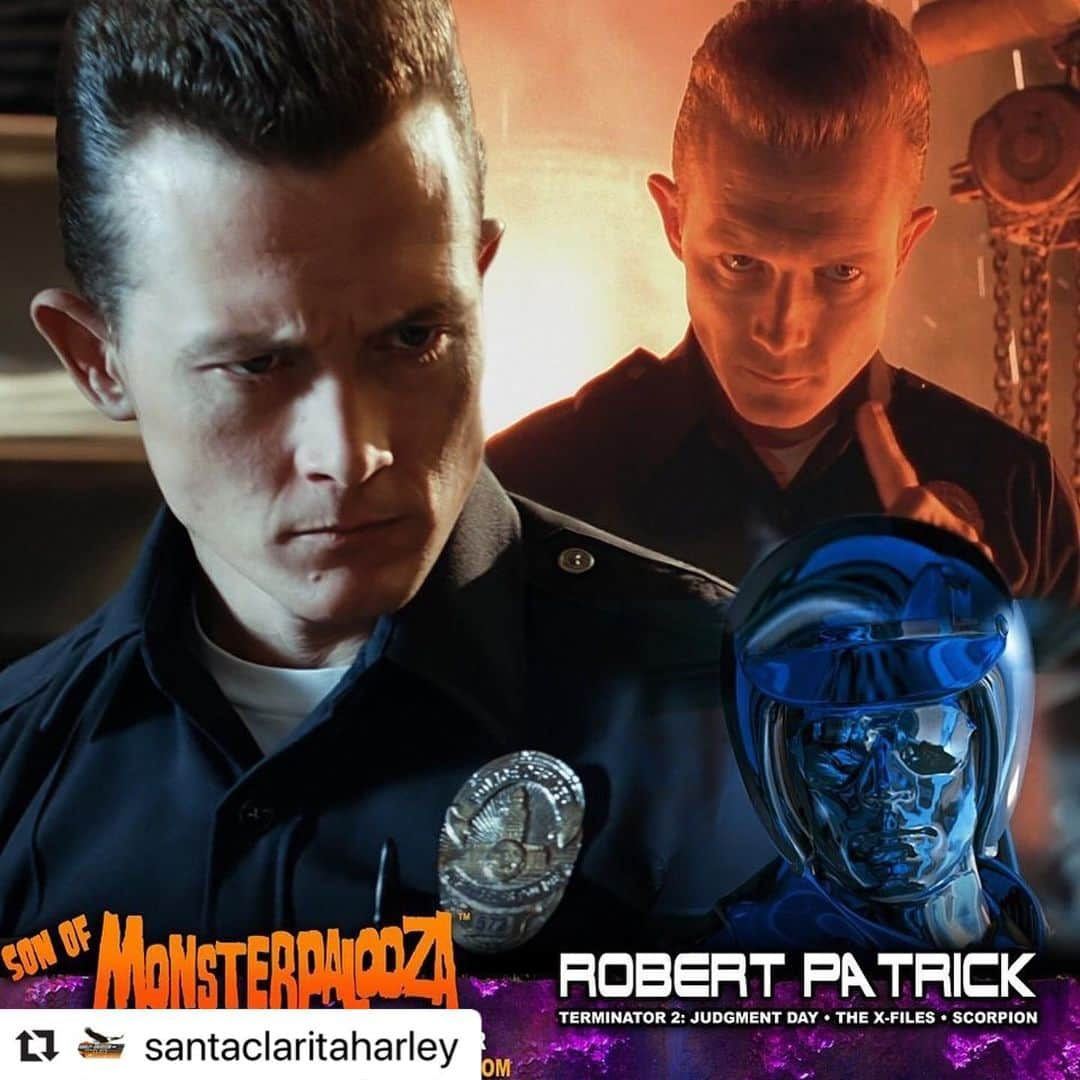 ロバート・パトリックさんのインスタグラム写真 - (ロバート・パトリックInstagram)「Burbank Come see me! #Repost @santaclaritaharley with @make_repost ・・・ Who wants to go to Son of Monsterpalooza ? September 13-15 The boss @ripfighter and @santaclaritaharley will be there representing @harleydavidson ENTER TO WIN: (2)tickets for (1) choice of day⚡️⚡️⚡️Tag your friends below to enter our @monsterpaloozaofficial giveaway! #santaclaritaharley #t1000 #monsterpalooza」9月9日 5時18分 - ripfighter