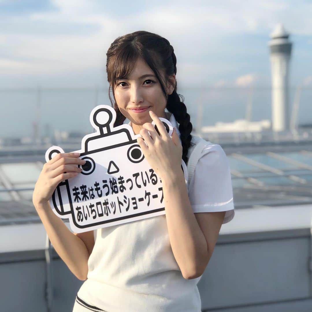 東海テレビ「SKE48のあいちテル！」さんのインスタグラム写真 - (東海テレビ「SKE48のあいちテル！」Instagram)「未来はもう始まっている！﻿ ﻿ #東海テレビ で9/12木21:54~放送﻿ 番組HPで22:00~配信。「あいちテル」で検索。﻿ ﻿ #荒井優希 #SKE48 #あいちテル#aichiteru﻿ #愛知県 ‬#aichi #japan #あいちロボットショーケース﻿ #セントレア #中部国際空港 #AichiSkyExpo」9月9日 7時36分 - aichiteru_ske48