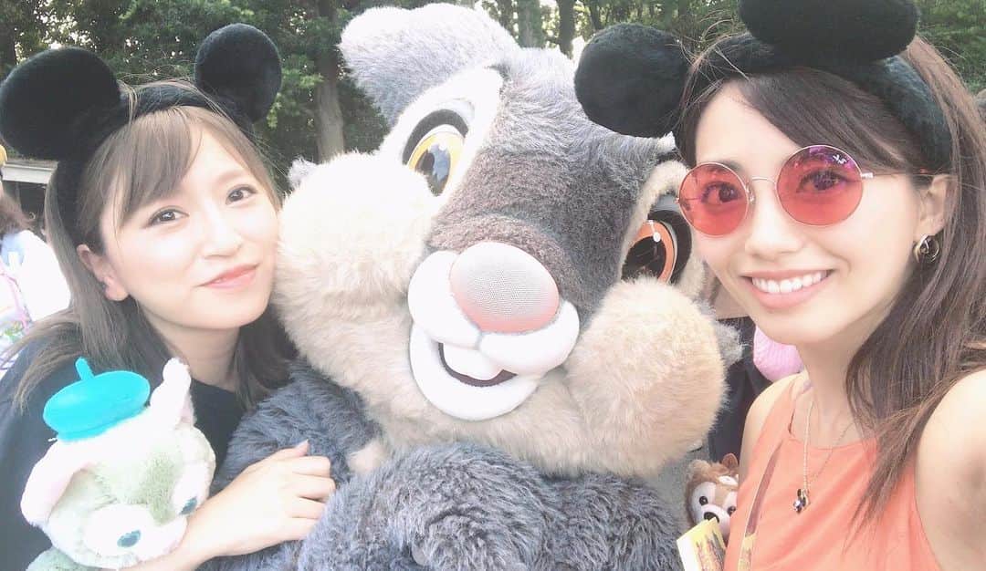 のインスタグラム：「まだディズニーの写真終わってないんだな🐰 記録だからいいんだ。気にしないで← #disneysea #ディズニーシー #とんすけ」