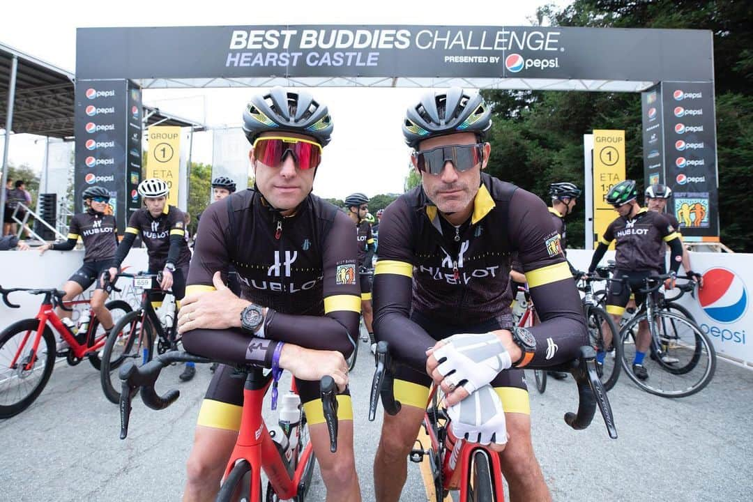 ウブロさんのインスタグラム写真 - (ウブロInstagram)「Great moments during the @Bestbuddies Challenge at Hearst Castle! Hublot is honored to partner with #BestBuddies and help raise $5M this weekend for this amazing organisation. @bestbuddieschallenge @anthonykshriver @mariashriver @ghincapie @christianvdv @jfsberro  #HublotBestBuddies」9月9日 18時02分 - hublot