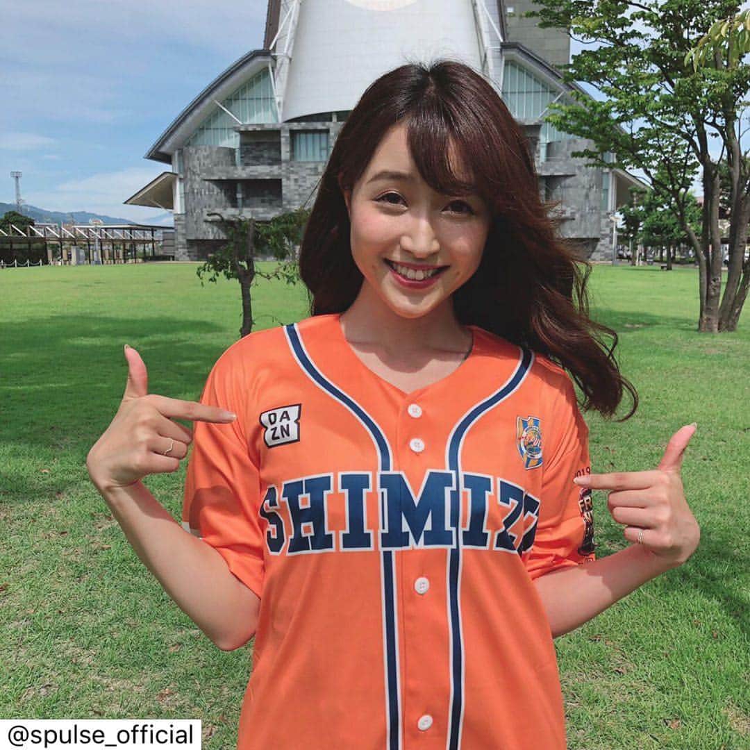 のインスタグラム：「❁┈༚༝ 今週13日は金Ｊ⚽️ 金Ｊ限定ベースボールシャツがもらえるよ✨ 先着15,000名！！ アイスタへGO＼＼\\٩( 'ω' )و //／／ ㅤㅤ .﻿ repost @spulse_official  #フライデーナイトJリーグ 🔥﻿ ﻿ #岩本恵美加 @emk_iwmt ﻿  9/13(金)19:30キックオフ﻿ 2019明治安田生命J1リーグ第26節﻿ 清水エスパルス vs. 名古屋グランパス﻿ #DAZN で配信 📺﻿ ﻿ #金J﻿ #清水エスパルス ﻿ #エスパルス ﻿ #spulse ﻿ #Jリーグ ﻿ #Jleague ﻿ #サッカー ﻿ #soccer ﻿ #フットボール ﻿ #football」
