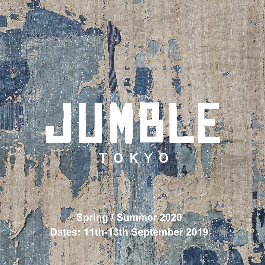ファンダメンタルアグリーメントラグジュアリーのインスタグラム：「Check out #FDMTL 2020SS collection @jumbleshow  11-13 September at Bellesale Shibuya-First Hall B1 *Professional buyers only #Indigo #MadeinJapan #JumbleTokyo」