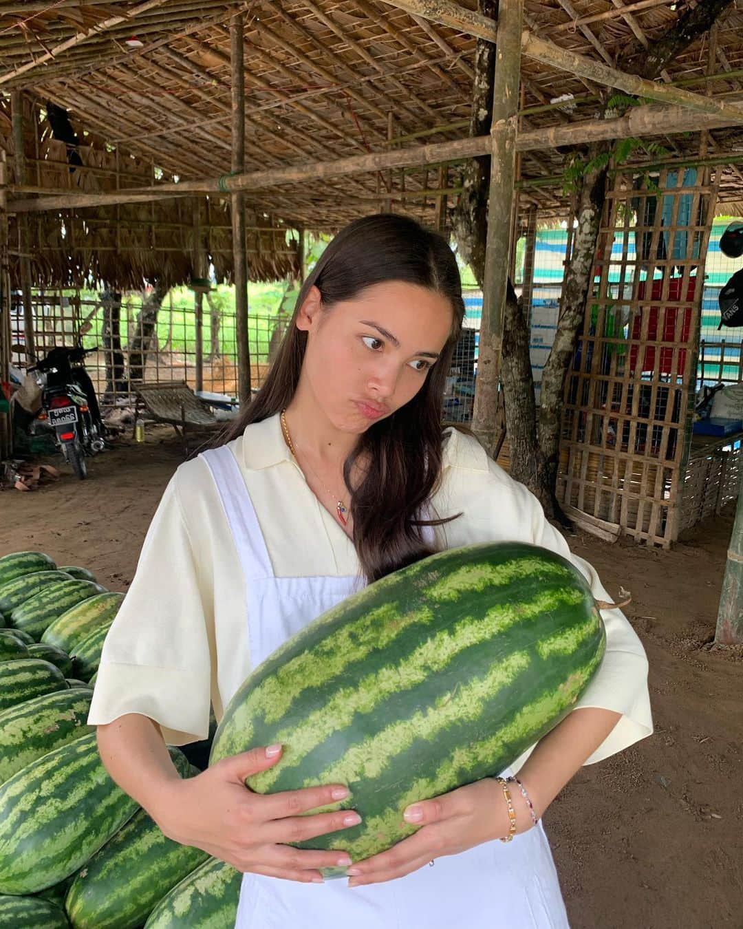 ウッラサヤー・セパーバンさんのインスタグラム写真 - (ウッラサヤー・セパーバンInstagram)「Ohhh บักแตงโมมมมม 🍉🍉🍉」9月9日 11時30分 - urassayas