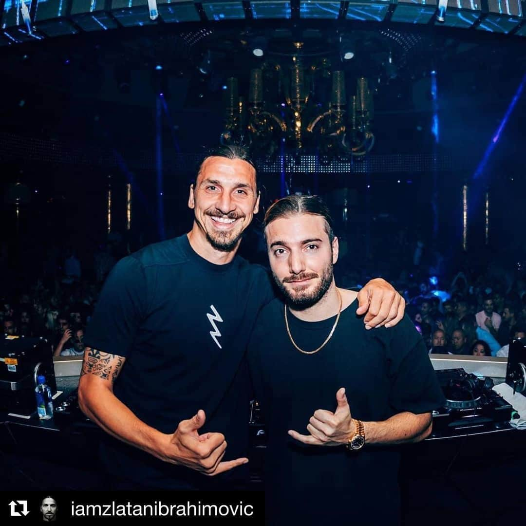 アレッソさんのインスタグラム写真 - (アレッソInstagram)「#Repost @iamzlatanibrahimovic ・・・ No 1 DJ in the world @alesso the rest listen and learn」9月9日 11時42分 - alesso