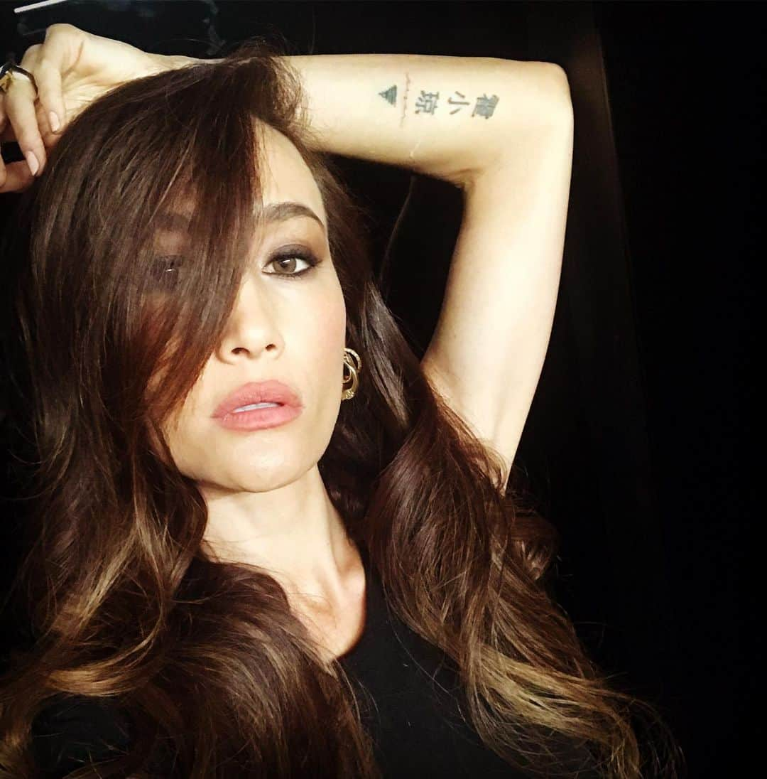 マギー・Qさんのインスタグラム写真 - (マギー・QInstagram)「Yah. I went to fashion week. Then I inked. @bangbangnyc #cesar」9月9日 12時43分 - maggieq