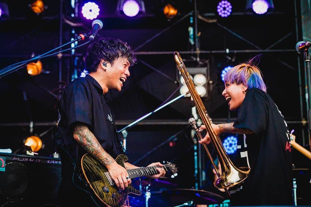 Sugiさんのインスタグラム写真 - (SugiInstagram)「TRIPLE AXE TAKEOVER TREASURE05X 2019 Photos by @yamada_mphoto  #TAT19 #treasure05x」9月9日 13時13分 - sugi_coldrain