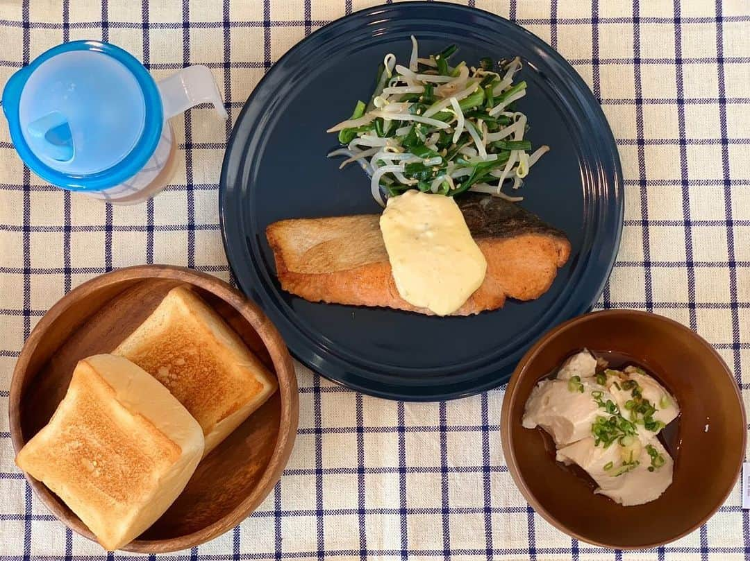 ピコさんのインスタグラム写真 - (ピコInstagram)「ピーマンの肉詰め焼きすぎた🔥 ポテトサラダはリンゴ入り🍎 賛否あるけど、実家で入ってたからうちはこの味。 酢鳥とサンラータン麺初めて作った🍜 麺は米粉麺。 酢は塩分控えめに出来て強い味だから助かるー！  #ピコ #ピコ飯 #透析食 #腎臓食 #減塩 #ムニエル #ピーマン  #酢鳥  #親子丼 #サンラータン  #パン」9月9日 16時16分 - piko_niconico