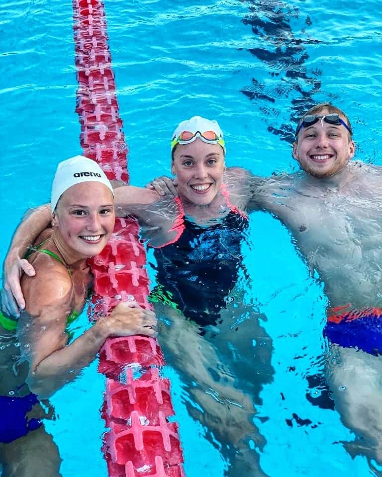 フェムケ・ヘームスケルクのインスタグラム：「Day one! 🇮🇹 Proof I'm here 😂 . . . #Rome #TeamNL #OlympicKickOff 📸 : @mark.faber」