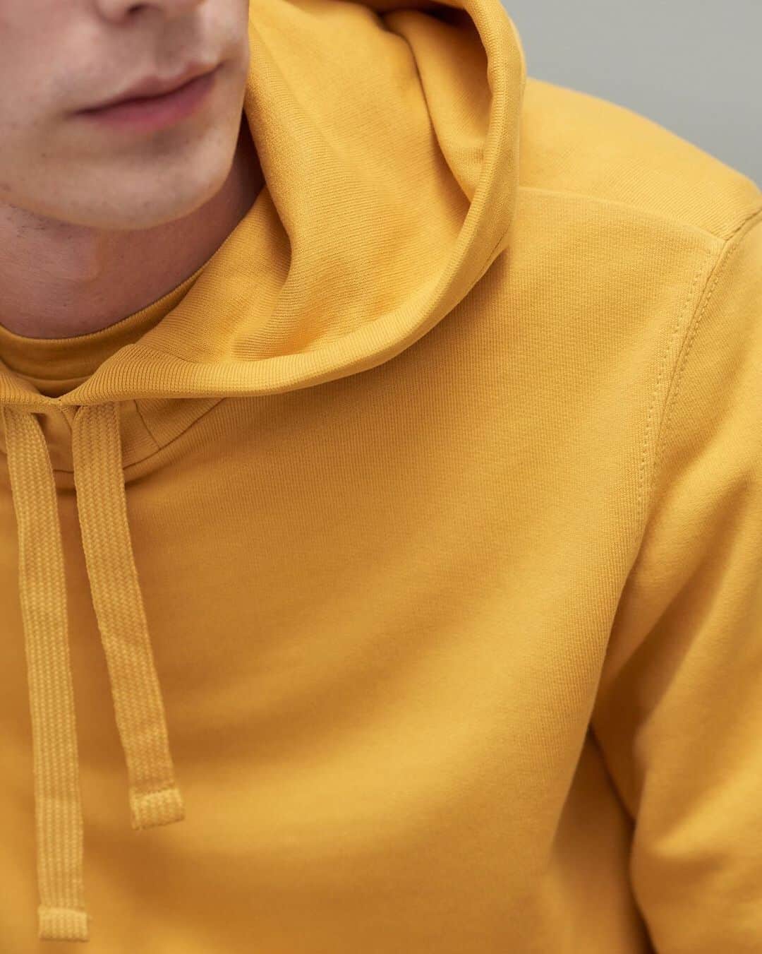 Club Monacoのインスタグラム：「The essential Garment-Dyed Hoodie in our color of the season, maize. ⠀⠀⠀⠀⠀⠀⠀⠀⠀」