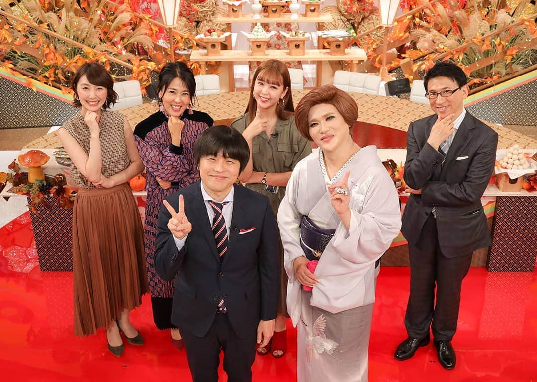 橋本真衣のインスタグラム：「. 今週15日(日)は！ #ニッポンねほりはほり 第４弾です🎵  全国放送なので、 福岡以外にお住まいの方も ご覧いただけます😍ぜひ💓 . . #テレビ西日本#フジテレビ系列#全国ネット#9月15日午後4時05分#バカリズム さん#ikko さん#井森美幸 さん#藤田ニコル さん#齋藤孝 先生」
