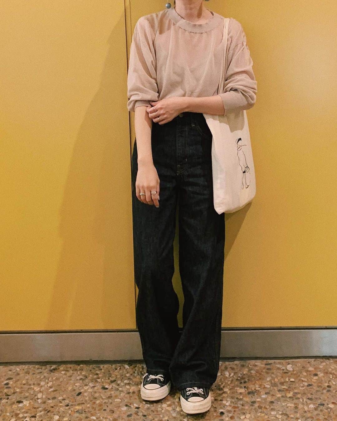 のインスタグラム：「﻿ ﻿ この前撮ってたのに載せるの忘れてた！﻿ ﻿ ﻿ 持ちやすいから最近はこのエコバッグばかり！❤️﻿ ﻿ ﻿ ﻿」