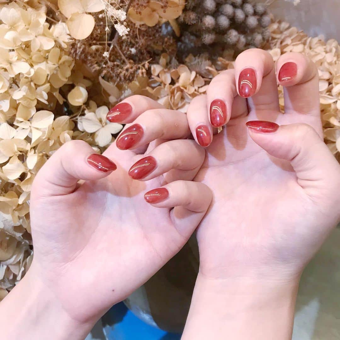 のインスタグラム：「つるつるな秋到来👻」