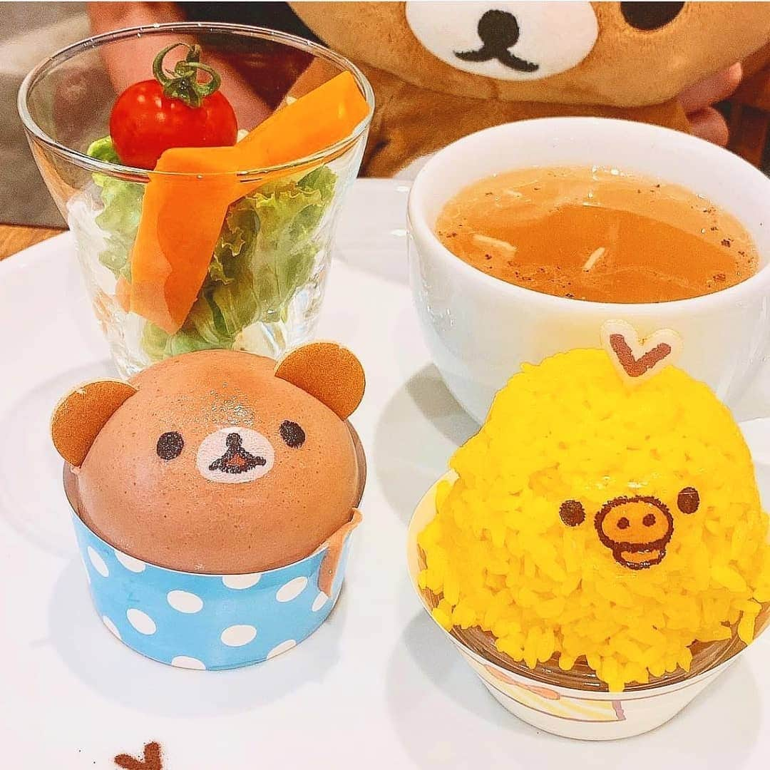 Rilakkuma US（リラックマ）さんのインスタグラム写真 - (Rilakkuma US（リラックマ）Instagram)「The Kiiroitori Muffin Cafe features cute little treats like these! Right now it is located in the Tower Records in Shibuya! Cute pic taken by @iari______0556! . . . #rilakkumaus #Rilakkuma #sanx #kawaii #cutefood #tokyo #リラックマ #サンエックス」9月10日 1時28分 - rilakkumaus