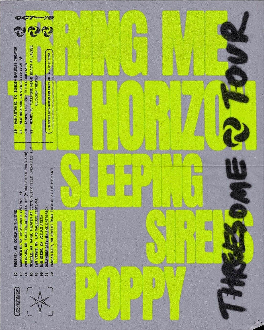 ニック・マーティンのインスタグラム：「Alright! Now that the album is officially out, it’s time to play these new songs live! For US residents, we’re hitting the road with @bringmethehorizon & @impoppy in October. For the EU/UK residents, we’ll be visiting in November & announcing support soon 🤘🏽 All tickets available @ the link in my bio. Who is planning to come out to some shows? I know some of you are coming out to quite a few — I can’t thank you enough for that & we can’t wait to see you guys soon! Also, what new songs do you want to hear live?! AHHH! EXCITING!」