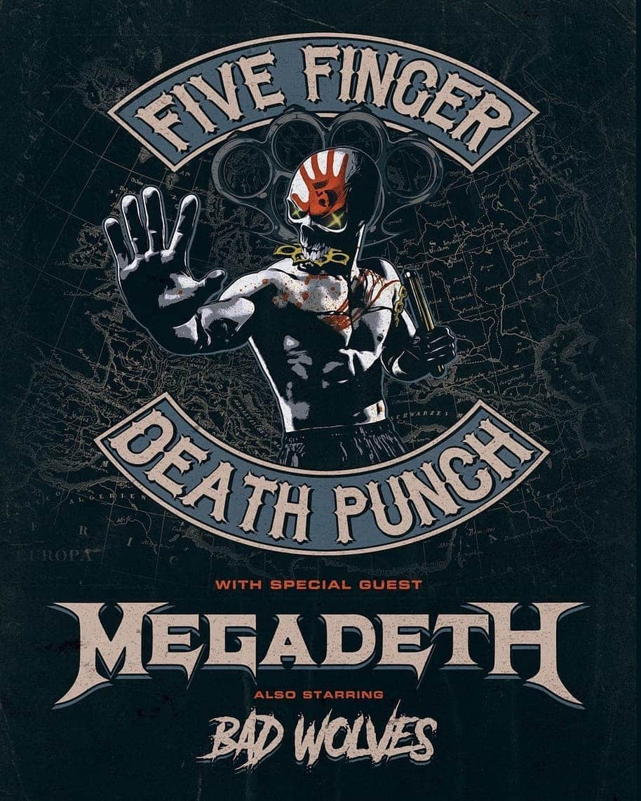 Megadethさんのインスタグラム写真 - (MegadethInstagram)「EUROPEAN WINTER TOUR DATES ANNOUNCED! Megadeth Cyber Army TICKET PRESALE and VIP Meet & Greet + Side Stage Upgrade Packages, begins Tuesday, Sept 10. Go to megadeth.com/tour for details. (link in bio)  1/20 – Helsinki, FI // Hartwall Arena 1/22 – Stockholm, SE // Hovet 1/23 – Oslo, NO // Spektrum 1/24 – Copenhagen, DK // Royal Arena 1/26 – Amsterdam, HL // AFAS Live 1/28 – Paris, FR // Zenith 1/30 – Cardiff, UK // Cardiff Arena 1/31 – London, UK // Wembley Arena 2/3 – Berlin, DE // Max-Schmeling Halle 2/4 – Hamburg, DE // Sporthalle 2/6 – Frankfurt, DE // Festhalle 2/8 – Oberhausen, DE // Koenig-Pilsener Arena 2/9 – Stuttgart, DE // Schleyerhalle 2/10 – Munich, DE // Olympiahalle 2/12 – Warsaw, PL // Torwar 2/14 – Prague, CZ // Tipsport Arena 2/16 – Milan, IT // Alcatrazz 2/17 – Zurich, CH // Hallenstadion 2/19 – Vienna, AT // Stadthalle 2/20 – Budapest, HU // Budapest Sportarena」9月10日 1時59分 - megadeth