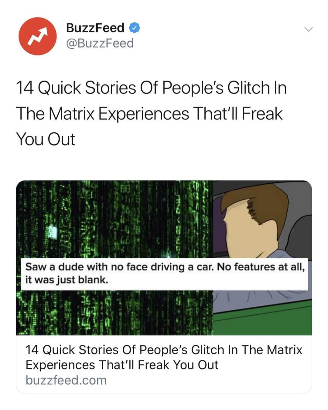 BuzzFeedさんのインスタグラム写真 - (BuzzFeedInstagram)「Have you ever experienced a glitch in real life? 👀 Link in bio 😬」9月10日 12時58分 - buzzfeed