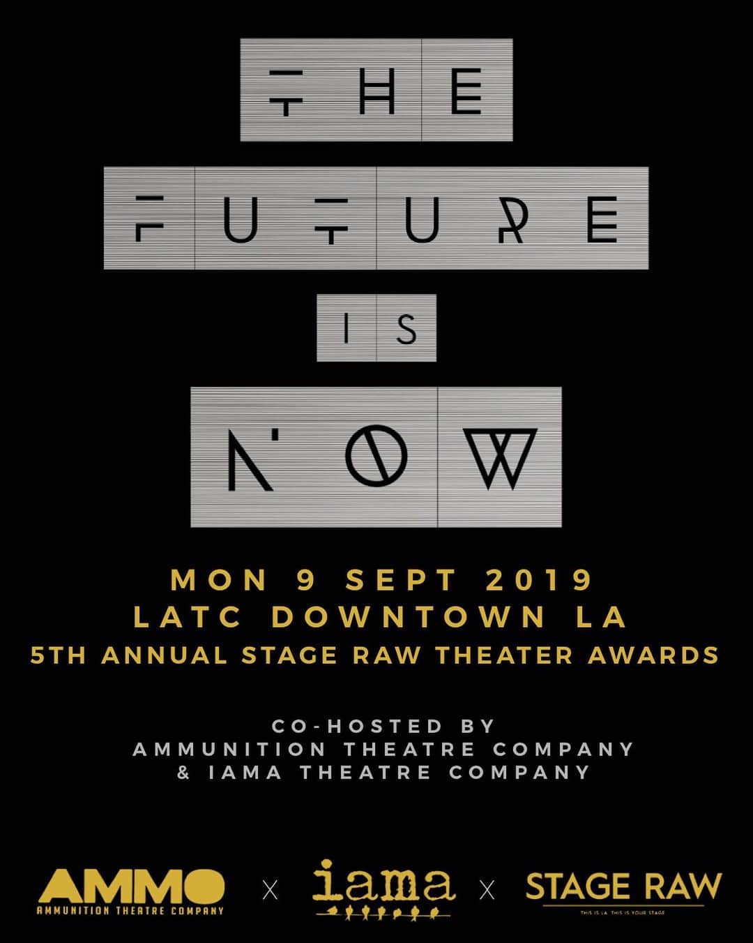 アダム・シャピロのインスタグラム：「TONIGHT! We’re hosting the Stage Raw theatre awards alongside @ammotheatre downtown! @iamatheatre」