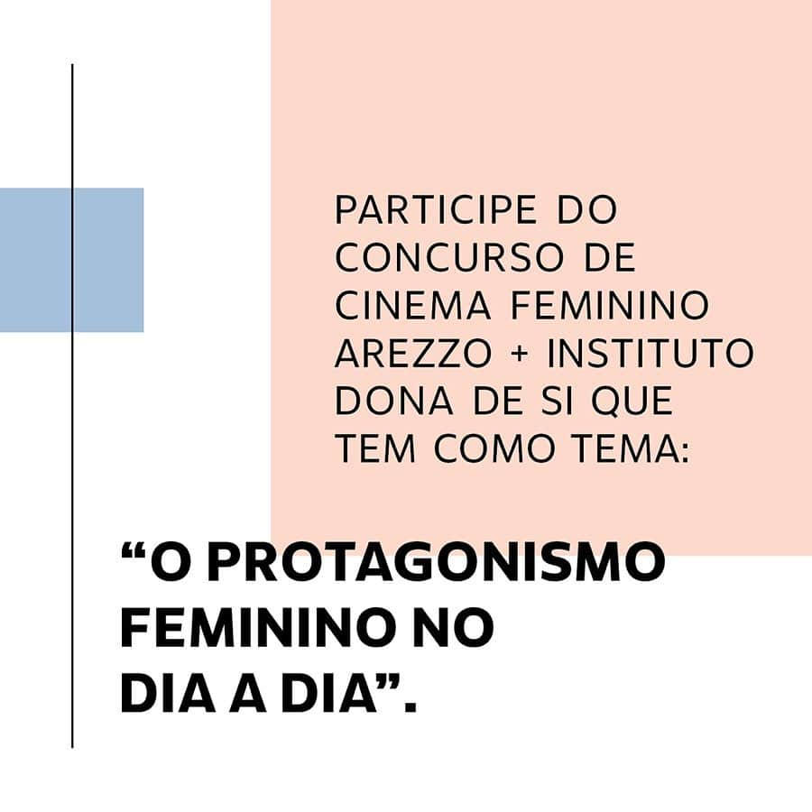 Arezzoさんのインスタグラム写真 - (ArezzoInstagram)「Ama escrever e é apaixonada por cinema? Que tal transformar seu roteiro em um verdadeiro filme com a Arezzo? Para participar é simples: - Acesse o link na bio; - Inscreva seu roteiro seguindo o tema "O protagonismo feminino no dia a dia", inspirado na sua forma de ver a sororidade, seja com amigas ou vivências cotidianas;  Serão selecionadas cinco roteiristas e as vencedoras do Concurso receberão mentoria da @suzipires, via Instituto Dona de Si, durante o perído de uma semana na cidade do Rio de Janeiro para qualificar a aprimorar os roteiros que serão a nova campanha da Arezzo! Inscreva-se e compartilhe com as amigas roteiristas. Vamos juntas! É o alto verão do protagonismo feminino! #ArezzoJuntas *inscrições válidas até 20/09. *regulamento completo no site.」9月10日 7時00分 - arezzo