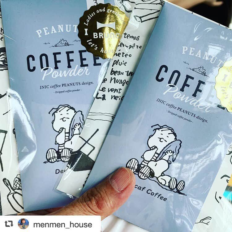 INIC coffeeさんのインスタグラム写真 - (INIC coffeeInstagram)「@repost @menmen_house ノンカフェインコーヒー ちょっとしたお土産😅 #snoopy #peanuts #もちろんパケ買い#パウダースティック#インスタントコーヒー#スヌーピーコーヒー#ライナス#ライナスの毛布 #八重ちゃまに届くかも😁👍」9月10日 9時05分 - iniccoffee