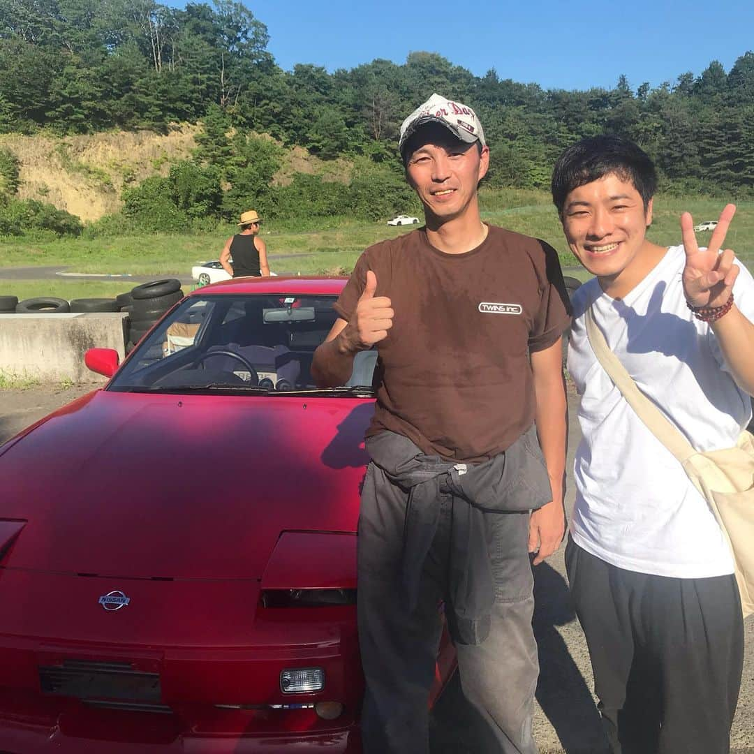 大河壮太さんのインスタグラム写真 - (大河壮太Instagram)「坪沼八幡神社の近くにあった❗️ 助手席乗せてもらって興奮🔥  #ドリフト 中#お野菜太郎 が#カメラ の #前来たとき #ピースしてるけど分かる？」9月10日 9時35分 - 0831taro