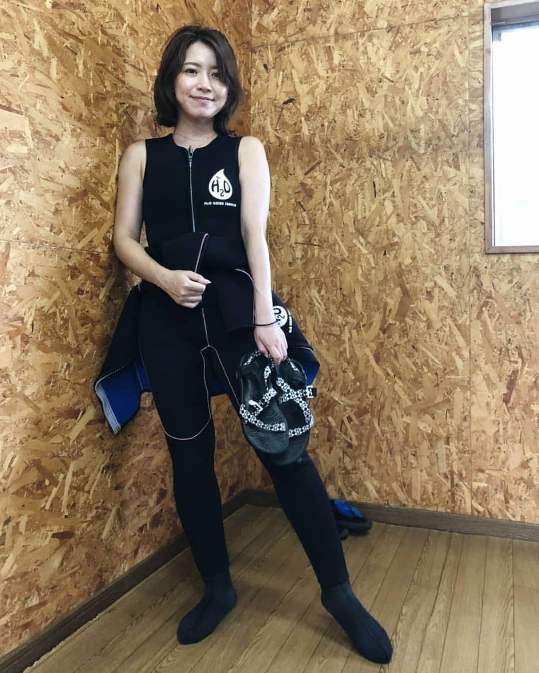 鍋島のぞみさんのインスタグラム写真 - (鍋島のぞみInstagram)「#ootd 🚣🏻‍♀️」9月10日 22時42分 - nozominabeshima