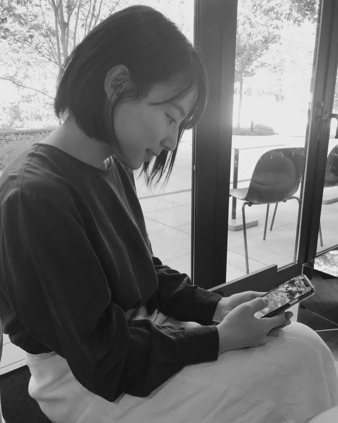 生越千晴のインスタグラム：「【お知らせ】 NHK 2020年大河ドラマ『#麒麟がくる 』に出演致します◎ ぜひ見つけてください~~ というわけで、頑張って髪の毛伸ばしてます👩🏻」