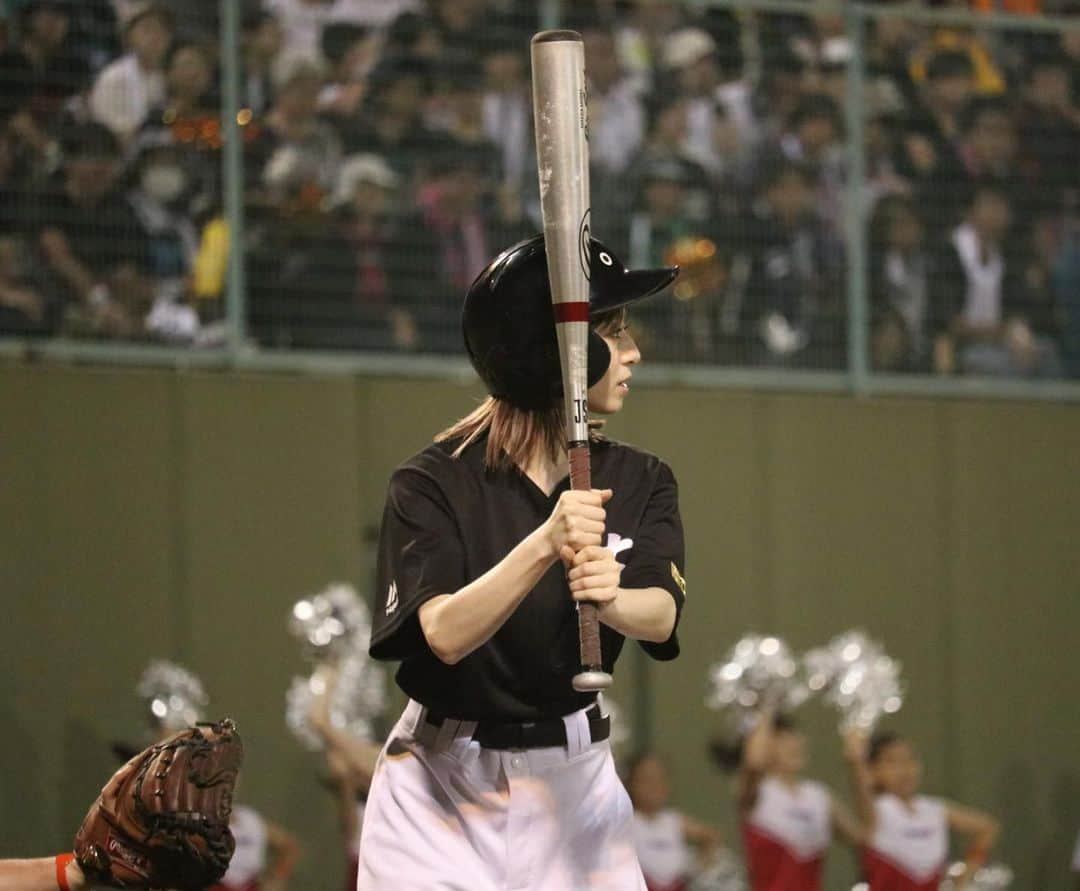 黒坂優香子さんのインスタグラム写真 - (黒坂優香子Instagram)「⚾️ ・ ・ 毎年楽しみにしている芋野球☺︎ 審判の方々も本当にみんな優しいんだぁ😂♡ ・ ・ #風とロック芋煮会 #風とロック #福島」9月10日 17時24分 - yukakokurosaka0606