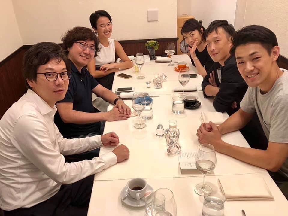 森川亮のインスタグラム：「ポーラさんと。」