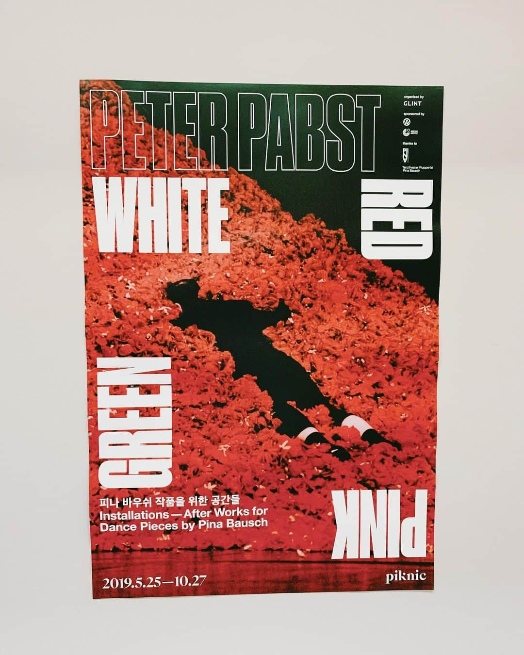 る鹿さんのインスタグラム写真 - (る鹿Instagram)「#peterpabst  #whiteredpinkgreen 🌹」9月11日 8時11分 - luluxinggg