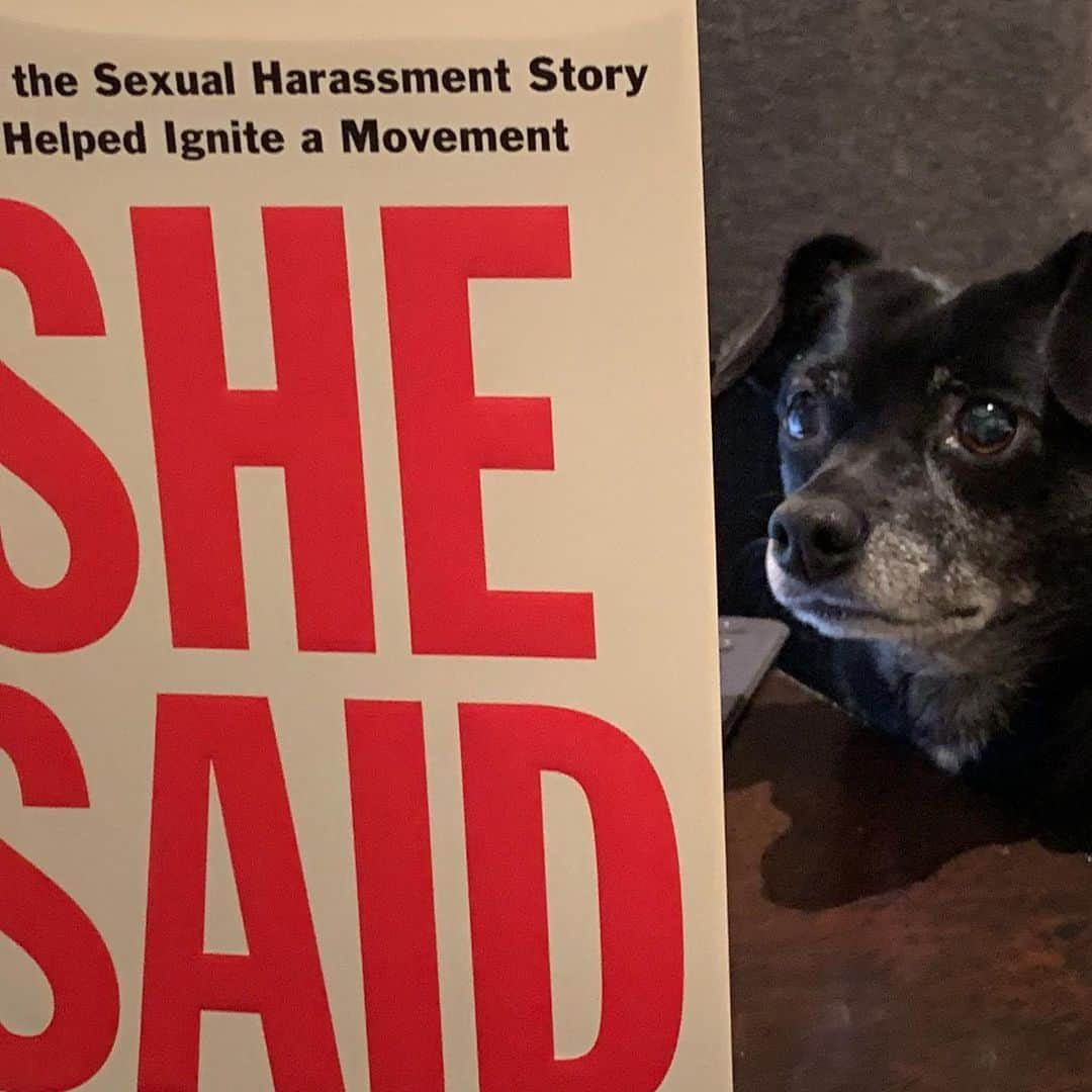 ジュリアン・ムーアさんのインスタグラム写真 - (ジュリアン・ムーアInstagram)「Everybody’s reading SHE SAID - @jodikantor and #megantwohey ‘s fantastic new book - of how they broke the Harvey Weinstein story and began a cultural sea change.  Thank u Jodi and Megan for your work.  Shesaidthebook.com」9月11日 8時39分 - juliannemoore