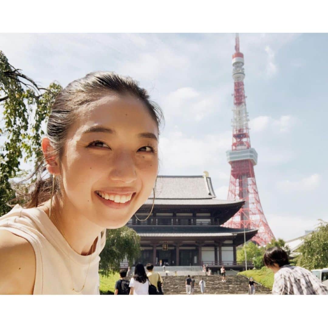 太田彩乃さんのインスタグラム写真 - (太田彩乃Instagram)「稽古前にみんなで東京タワーに行ってきました！！ 今まで見ていたのとは見え方が違う！！作品を通したフィルターで見る東京タワー。凄い！面白い！ どんな人達だったんだろうー。 稽古も残り1週間！ . . #星のバッキャロー #東京タワー #造った人たちの物語 #昭和32年 #東京 #演劇」9月10日 23時43分 - ayano.ohta
