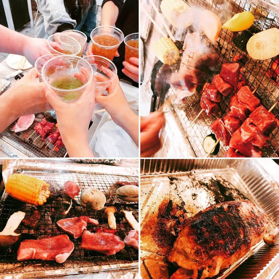 96猫さんのインスタグラム写真 - (96猫Instagram)「BBQしてきたのよん(✻´ν`✻)」9月11日 0時56分 - 96neko_official