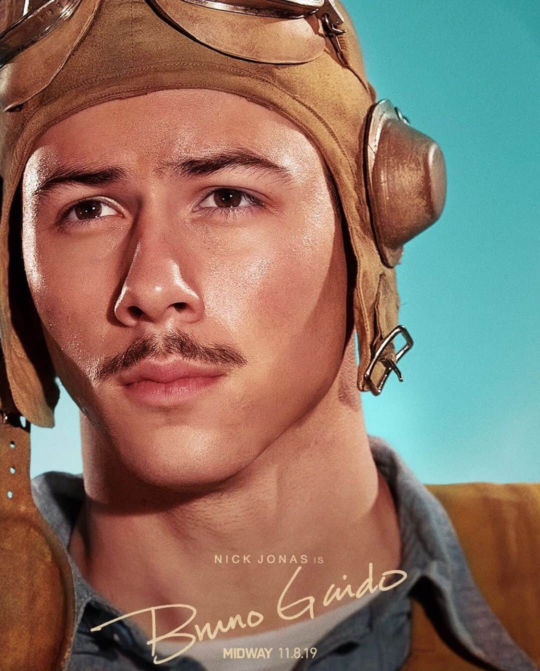 ニック・ジョナスさんのインスタグラム写真 - (ニック・ジョナスInstagram)「Bruno P. Gaido. A WWII gunner awarded the Distinguished Flying Cross for his heroic and invaluable efforts in the Battle of Midway. #MidwayMovie」9月11日 1時30分 - nickjonas